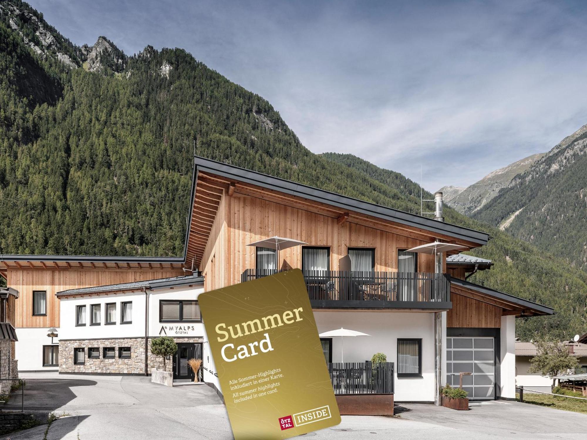 Myalps Oetztal Inklusive Wellness Apartman Umhausen Kültér fotó