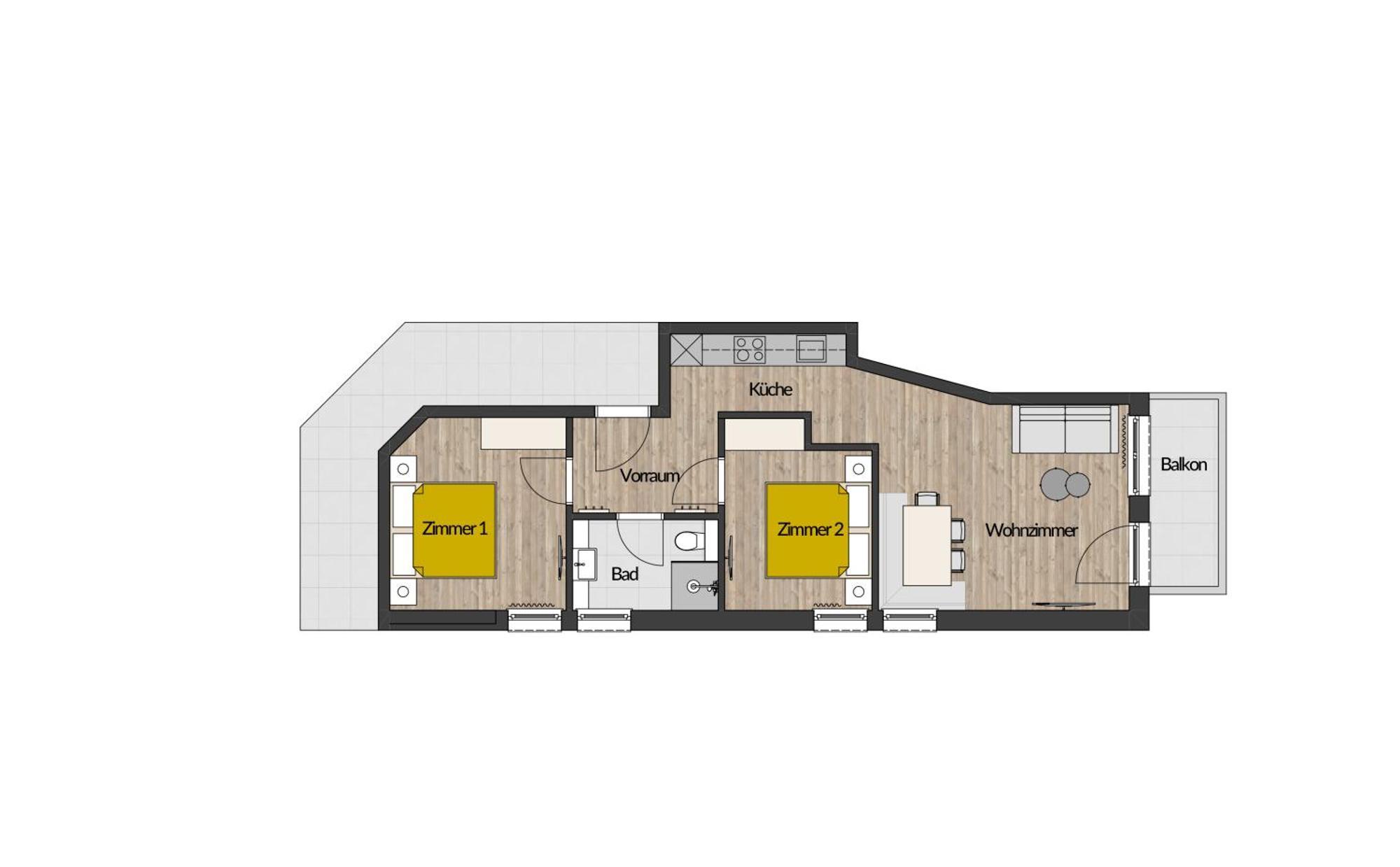 Myalps Oetztal Inklusive Wellness Apartman Umhausen Szoba fotó